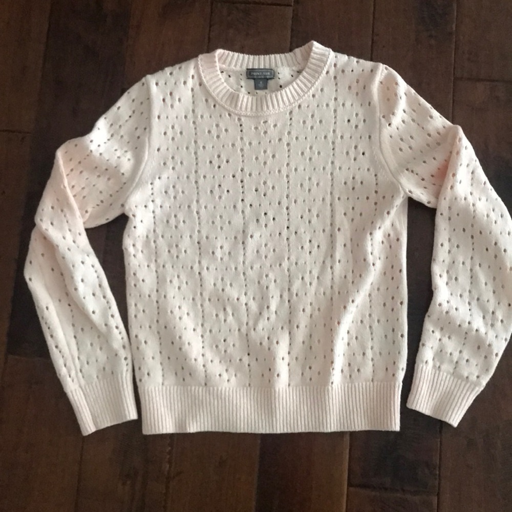 J Crew Point Sur crew neck sweater